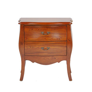 Go to store & view more images Woodgrain Classic 2 Drawer Accent Chest by Heather Ann Creations