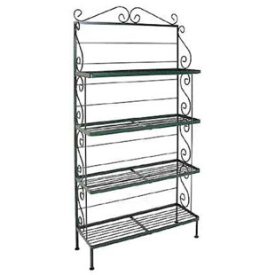 Go to store & view more images Grace Collection Wrought Iron Baker's Rack