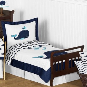 Whale 5 Piece Comforter Set