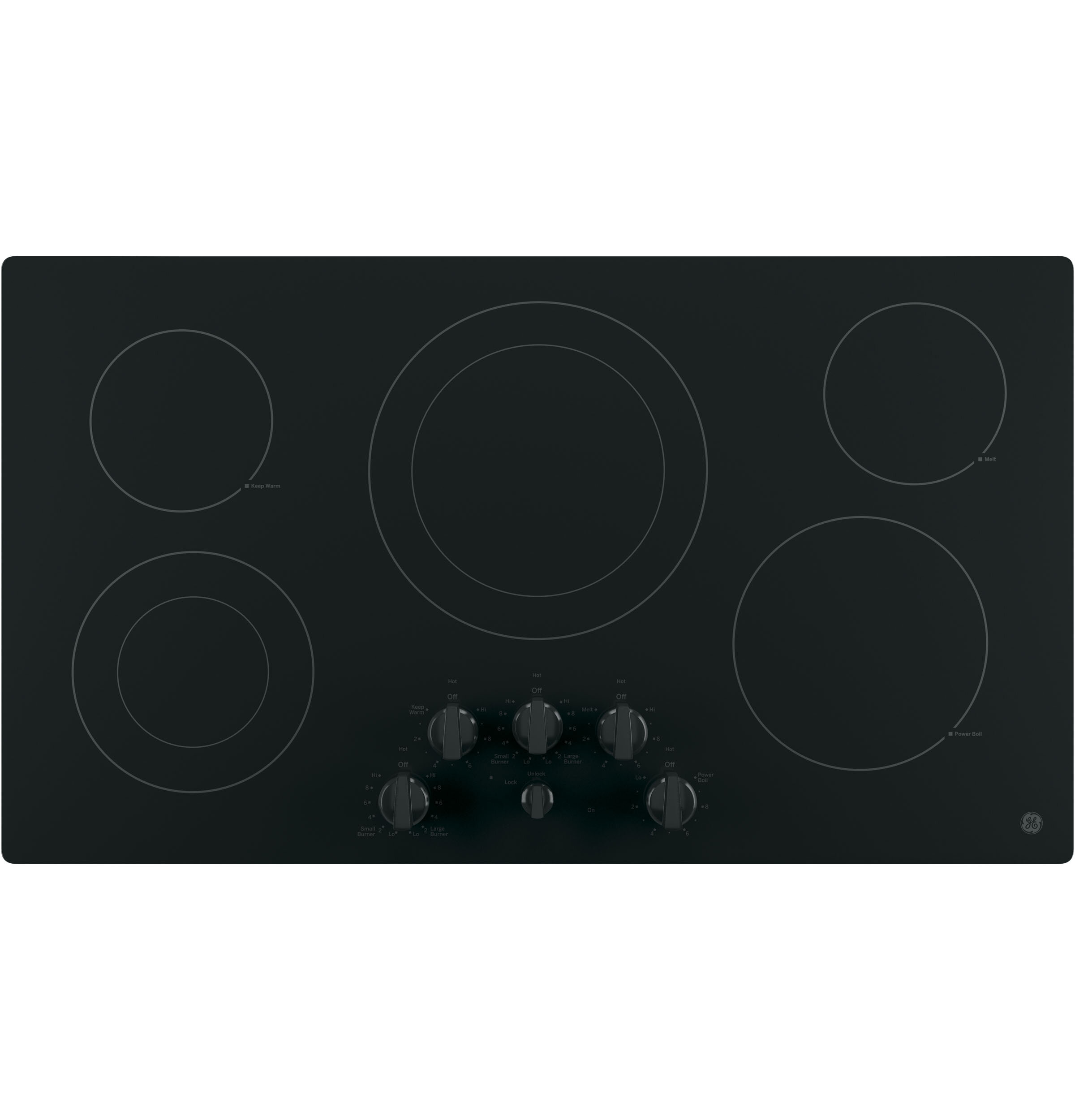 general electric gas stove top