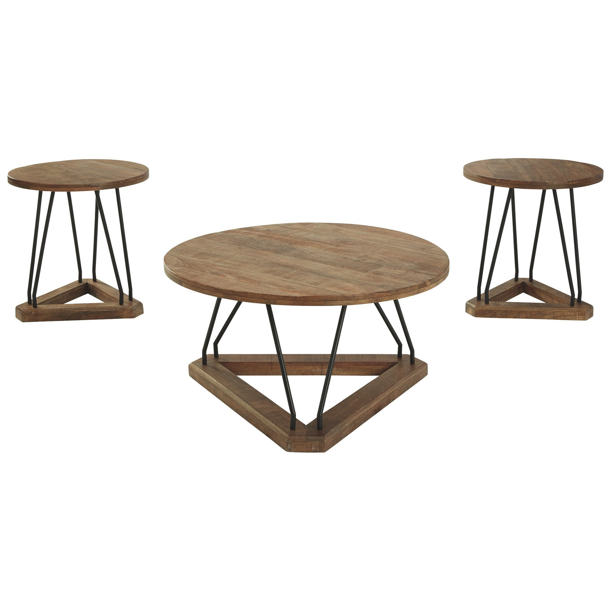 17 Stories Goodlow 3 Piece Coffee Table Set Wayfair