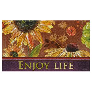 Powder Springs Enjoy Life Embossed Doormat