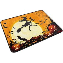 17.7 x 29.5 inches w Darice Halloween Witch Leg Doormat 