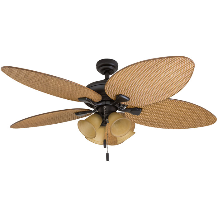 Bay Isle Home 52 Mccall Tropical 5 Blade Ceiling Fan Reviews