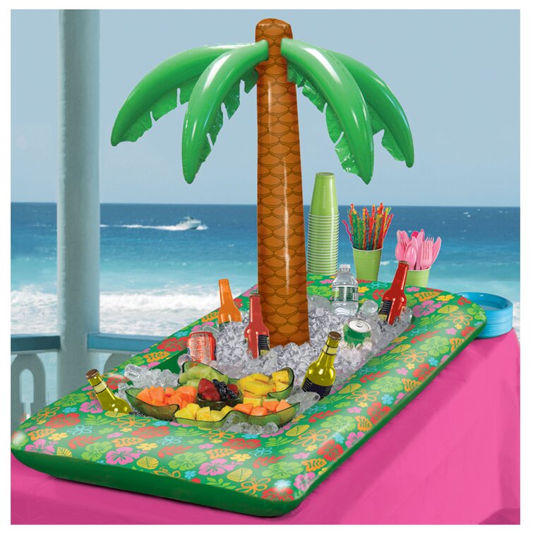 INFLATABLE PALM TREE 27" Tall Luau Hula Party Decoration Free Shipping 