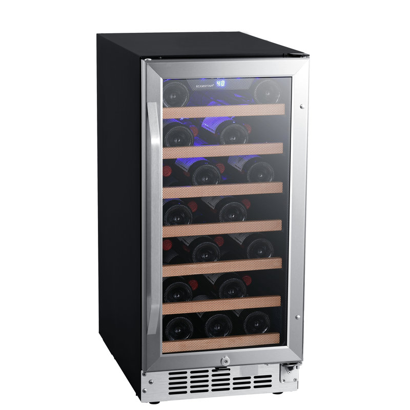Edgestar 25 Bottle Single Zone Built In Wine Refrigerator Wayfair