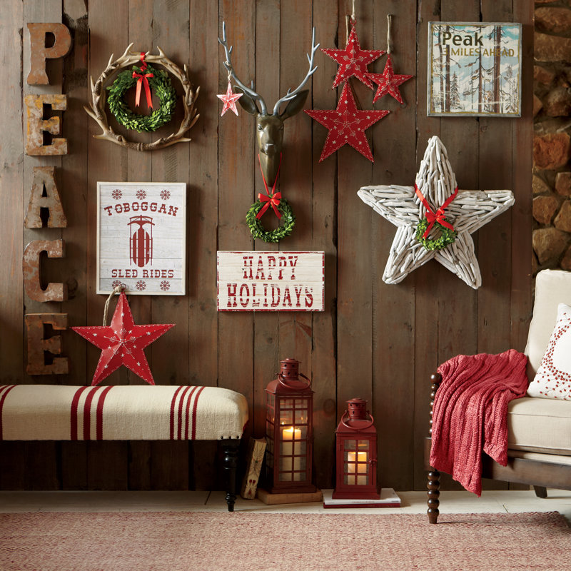Williston Forge Handmade Reclaimed Tin Letter Wall Decor Reviews Wayfair