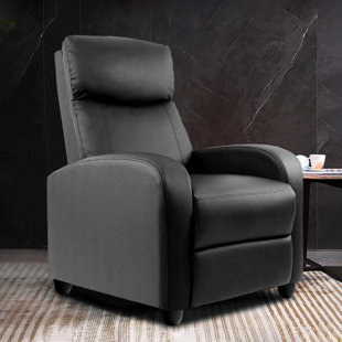 northridge home top grain leather manual rocker recliner