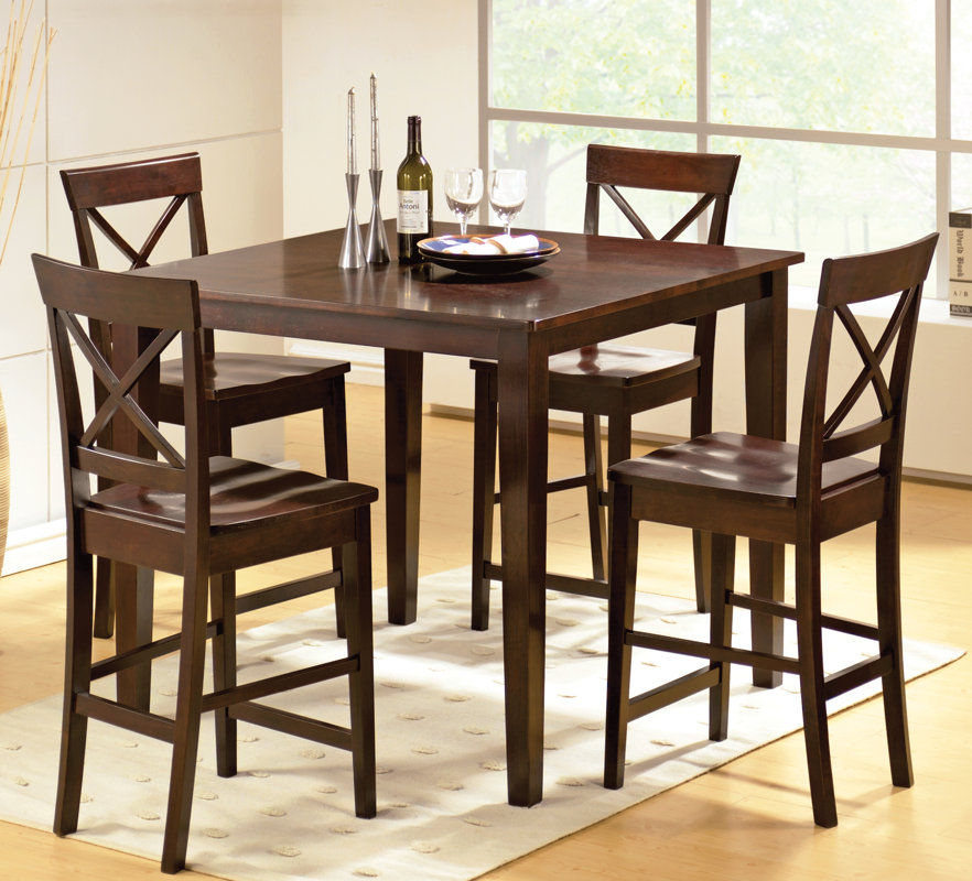 steve silver furniture cobalt 5 piece counter height dining set steve silver furniture cobalt 5 piece counter height dining set