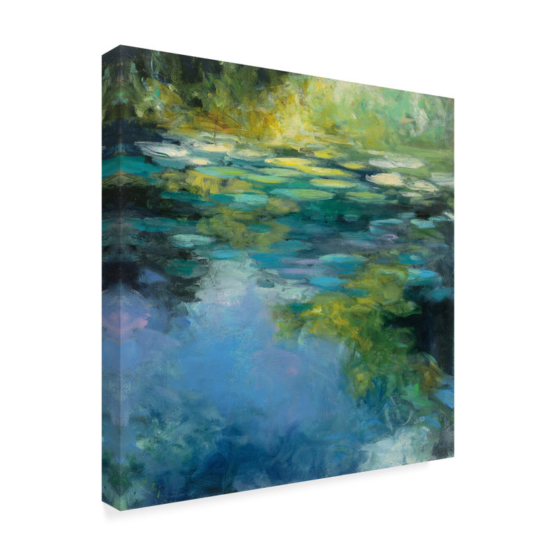 Winston Porter Water Lilies Iii Acrylic Painting Print On