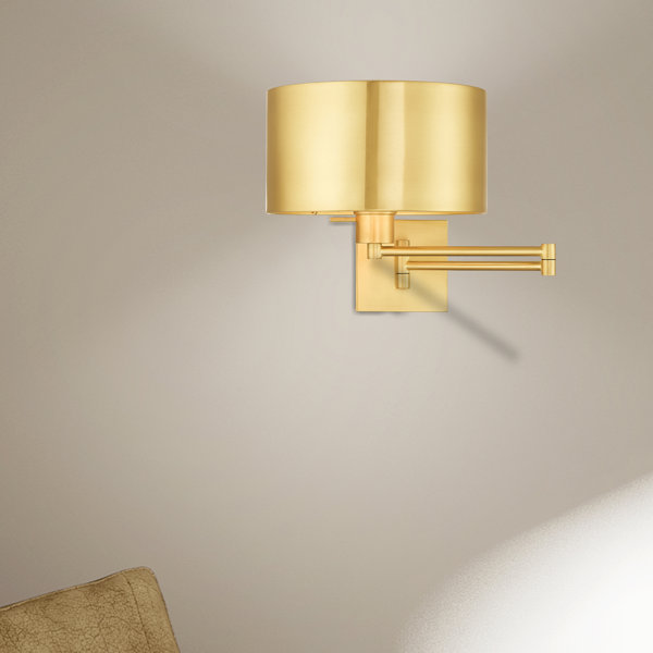 Orren Ellis Mylah 1 Light Dimmable Swing Arm Wayfair
