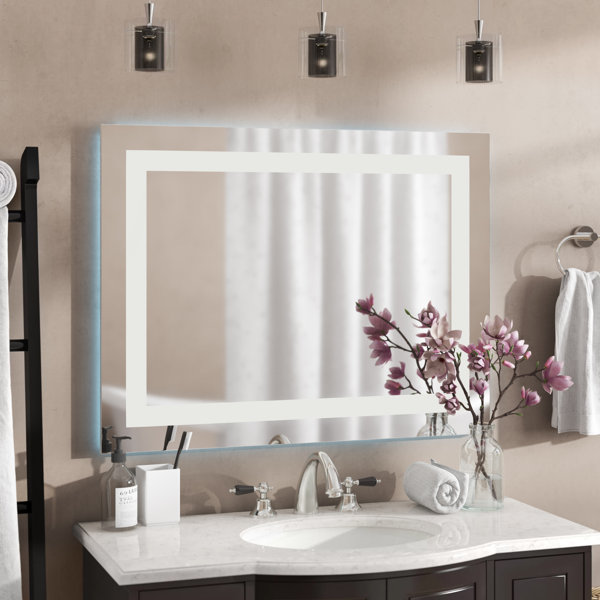 Brayden Studio® Liveva Bathroom/Vanity Mirror Recessed ...