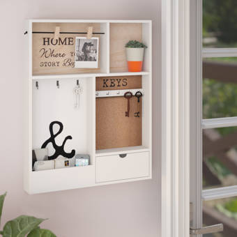 The Holiday Aisle Ozge Lionhead Goldfish Love Wall Key Organizer With Key Hooks Wayfair