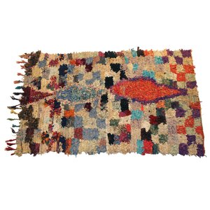 Boucherouite Azilal Hand-Woven Area Rug