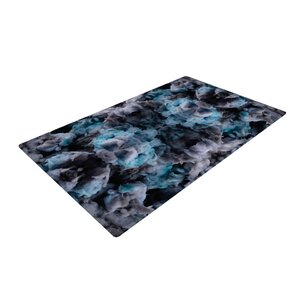 Akwaflorell Abyss Blue/Black Area Rug