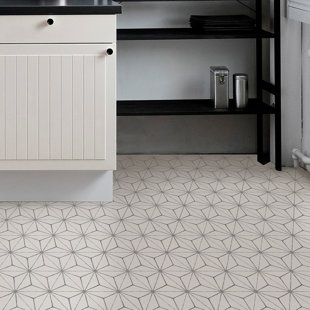Kikko 12 X Vinyl Tile In White Kikko 12 X Vinyl Tile In White
