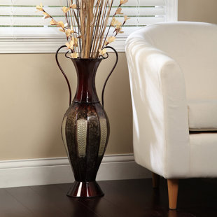 Brayden 26'' Metal Floor Vase
