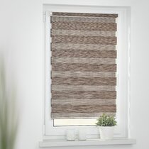 Klemmfix Double or Duo-Blind with Gradient Double Layer Side Pull Roller Blind Fabric