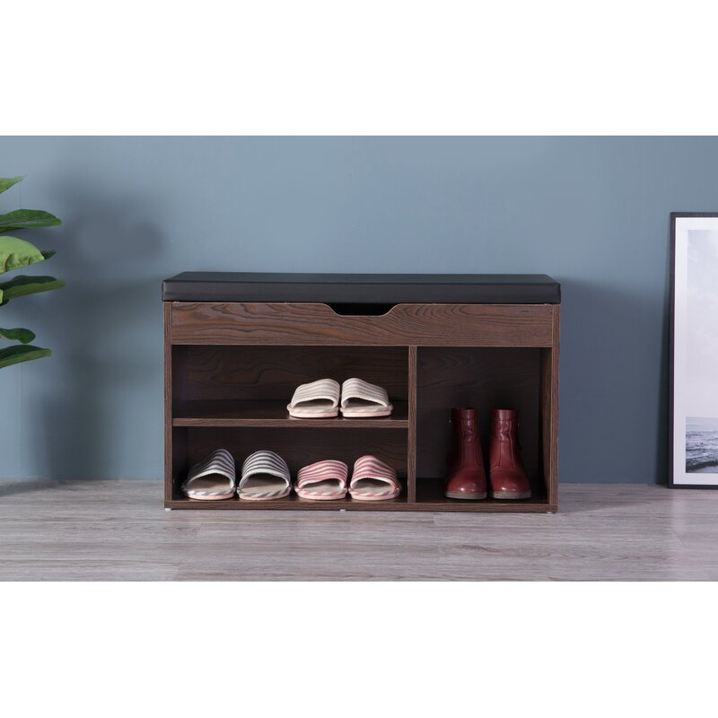Latitude Run® Shoe Storage Bench & Reviews | Wayfair
