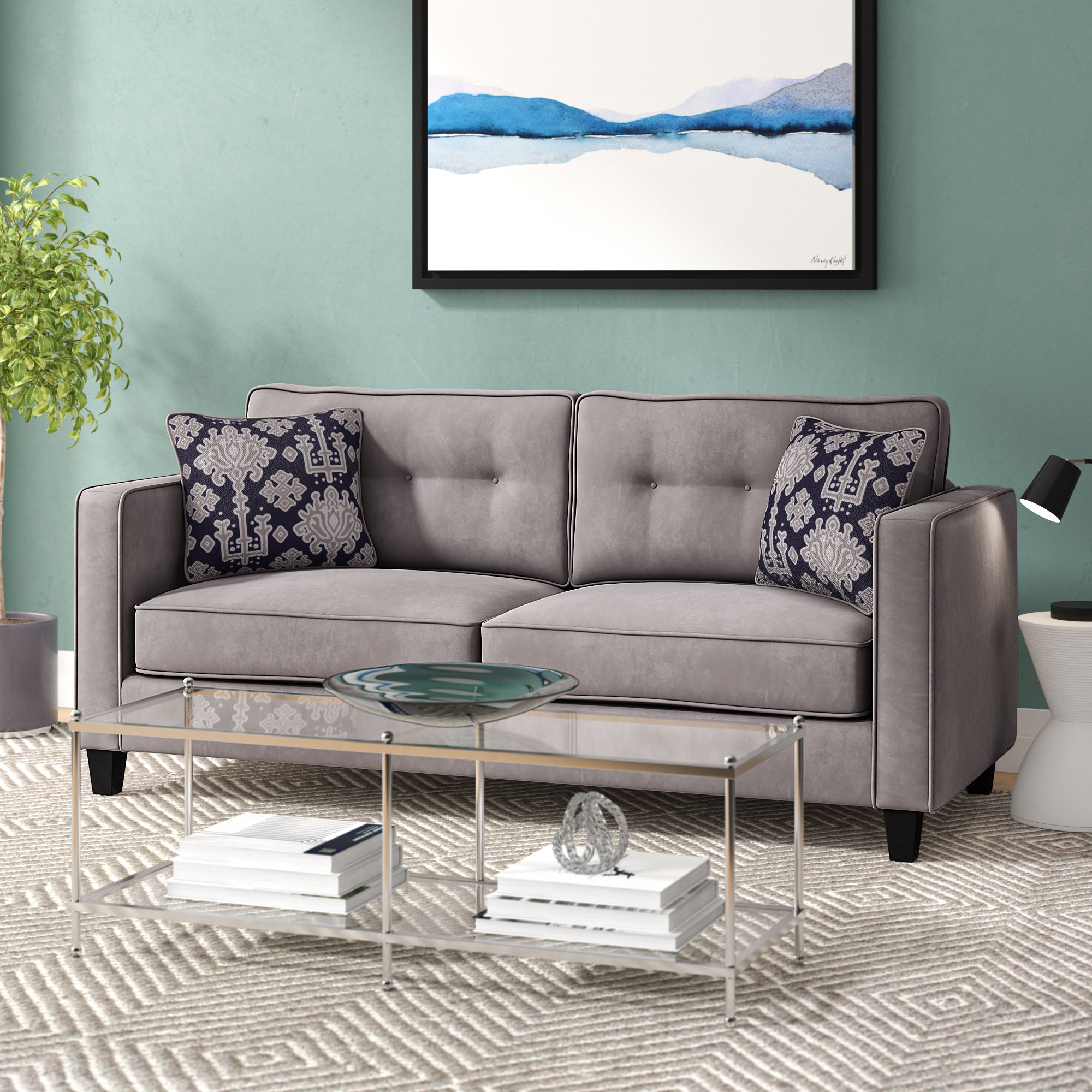Ebern Designs Dengler 79 Square Arm Sofa Bed Reviews Wayfair Square Arm Sofa Bed