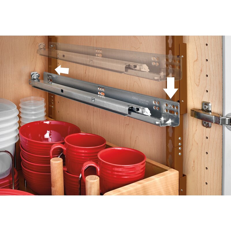 Rev A Shelf Wood Pilaster System Pull Out Pantry Wayfair