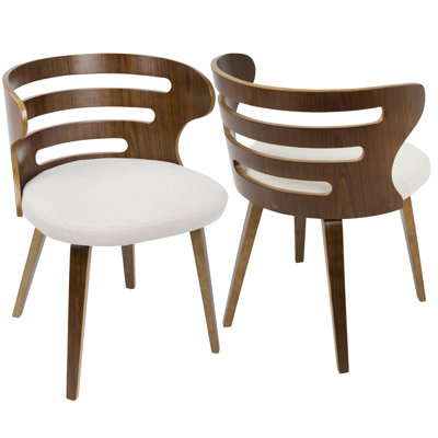 Wade Logan Baehr Mid Century Modern Upholstered Dining Chair Wade Logan Baehr Mid Century Modern Upholstered Dining Chair