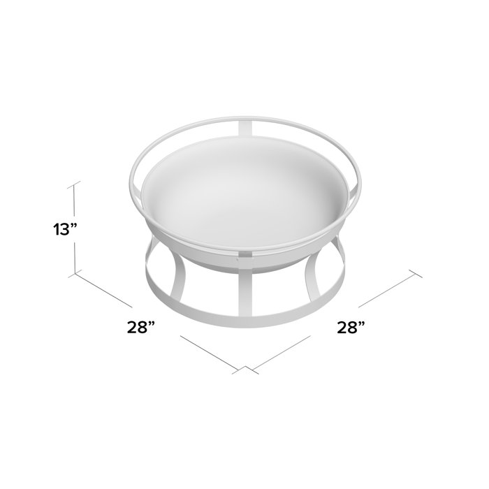 Cannet Iron Wood Burning Fire Pit Reviews Joss Main