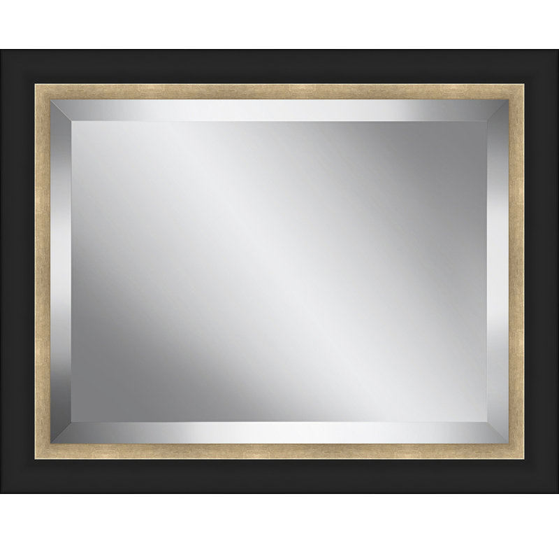 Ashton Wall Décor LLC Bead Framed Beveled Plate Glass Mirror & Reviews