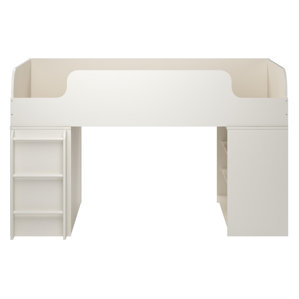 June Panel Bed with Bookcase and Storage Organizer by Viv + Rae
