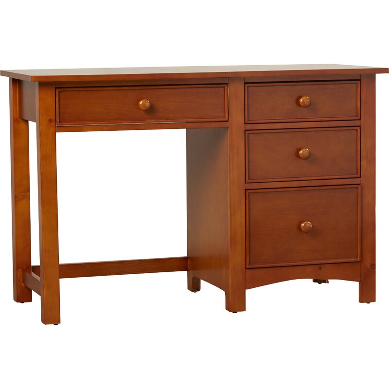 Darby Home Co Halvorson Solid Wood Credenza Desk Wayfair