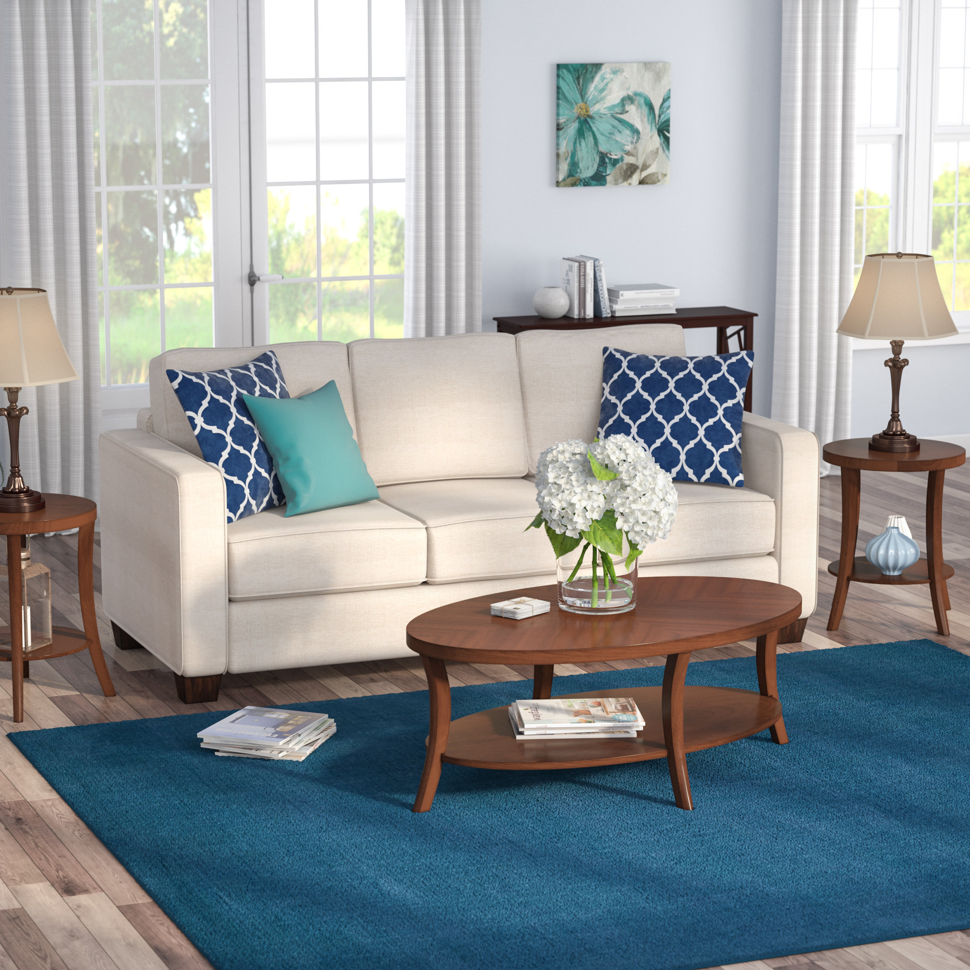 Charlton Home Wenona Transitional 3 Piece Coffee Table Set Reviews Charlton Home Wenona Transitional 3 Piece Coffee Table Set Reviews Wayfair