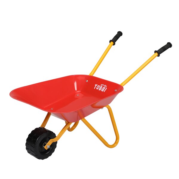 Red Replacement WHEELBARROW Plastic Body Barrow 110 L No holes Made in UK 