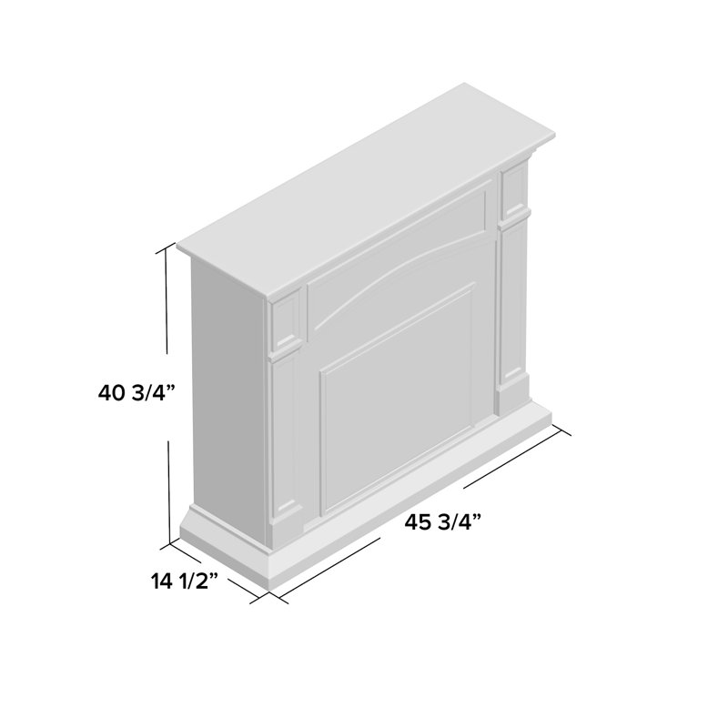 Kitsco Boyer Electric Fireplace Reviews Wayfair