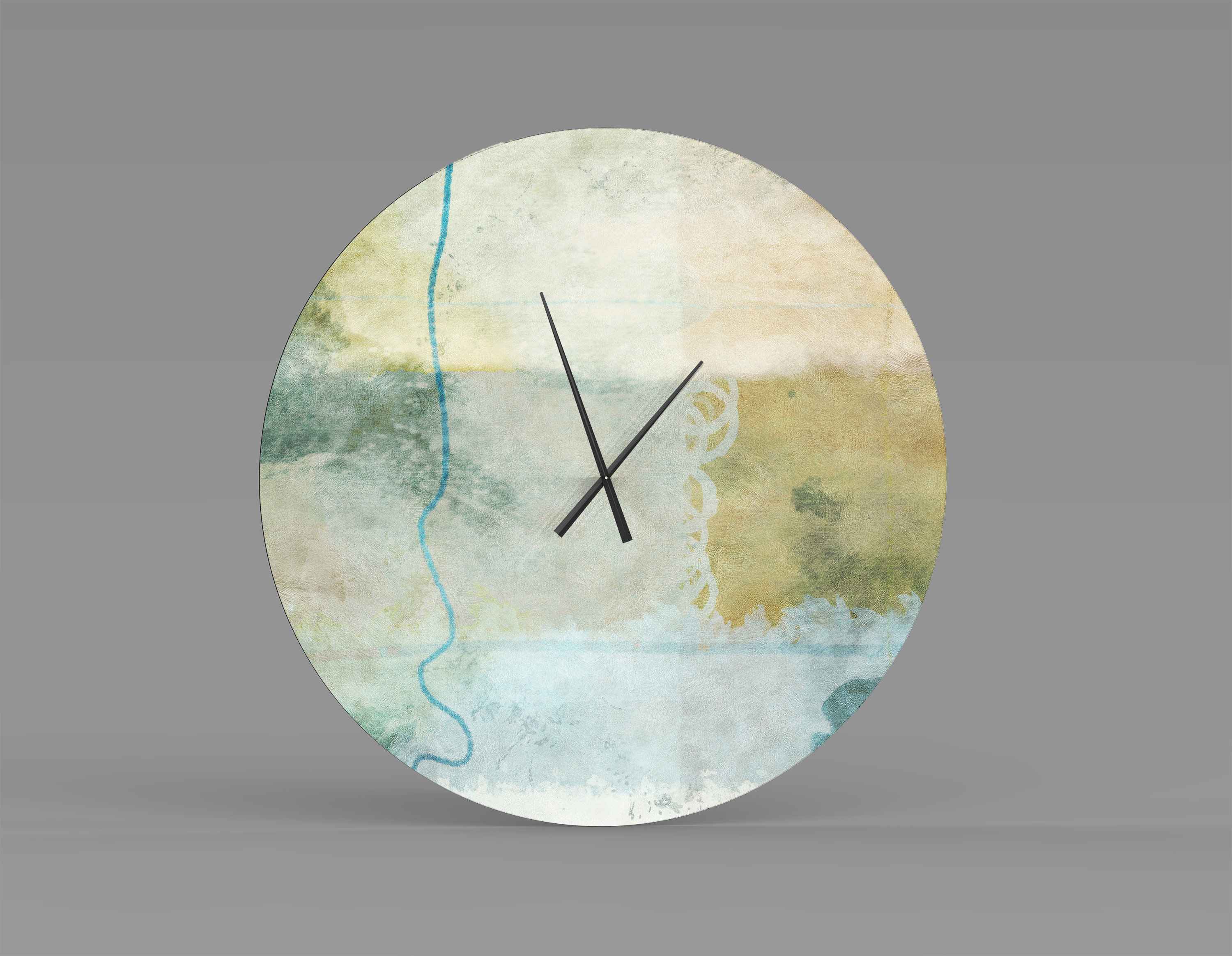 Orren Ellis Oversized Harborside Wall Clock Wayfair