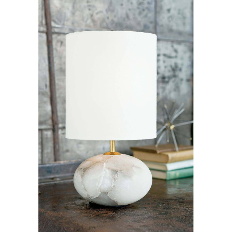 alabaster stone lamp