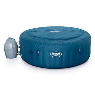 Coleman 6 - Person 80 - Jet Round Inflatable Hot Tub in Teal