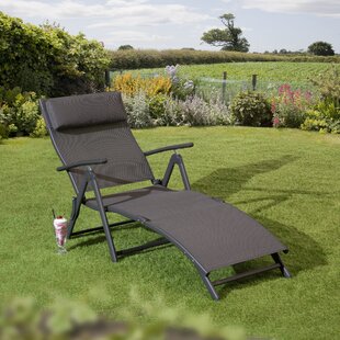 Isanti Reclining Sun Lounger With Cushion By Sol 72 Outdoor