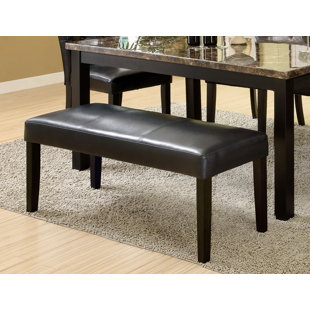 Go to store & view more images Hokku Designs Parker Leatherette Bench