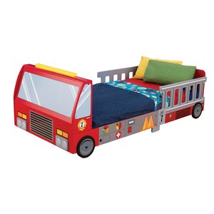 Firefighter Toddler Car Bed