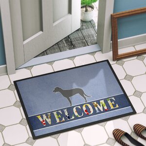 Irish Wolfhound Indoor/Outdoor Doormat