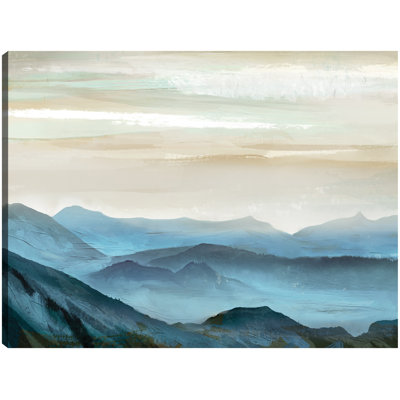 Blues View by Studio Arts Canvas Art Print