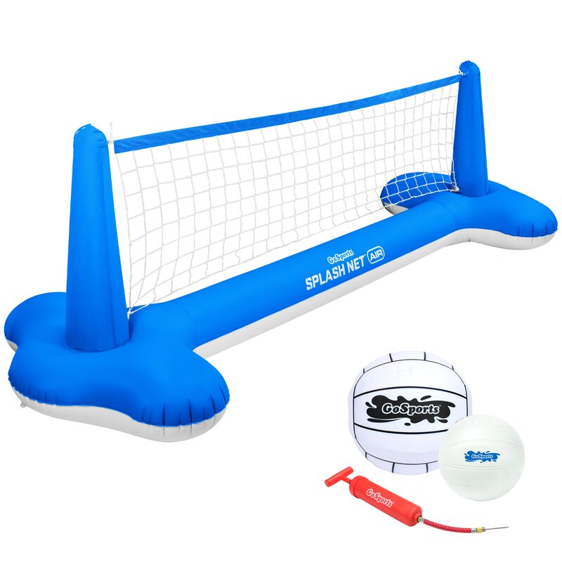 Gosports Splash Net Air, Inflatable Pool Volleyball Game – Includes ...
