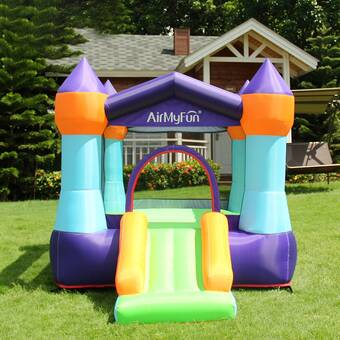 Kidwise Clubhouse Climber Bounce House Reviews Wayfair