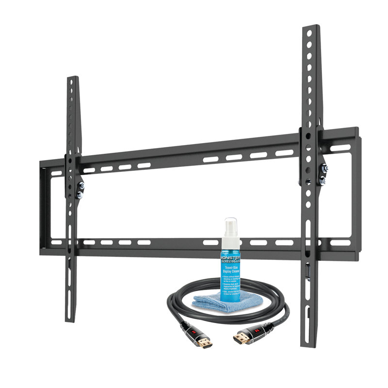Promounts Monster Mounts Large Tilt Wall Mount Kit For 42 75 Flat Panel Screens Reviews Wayfair