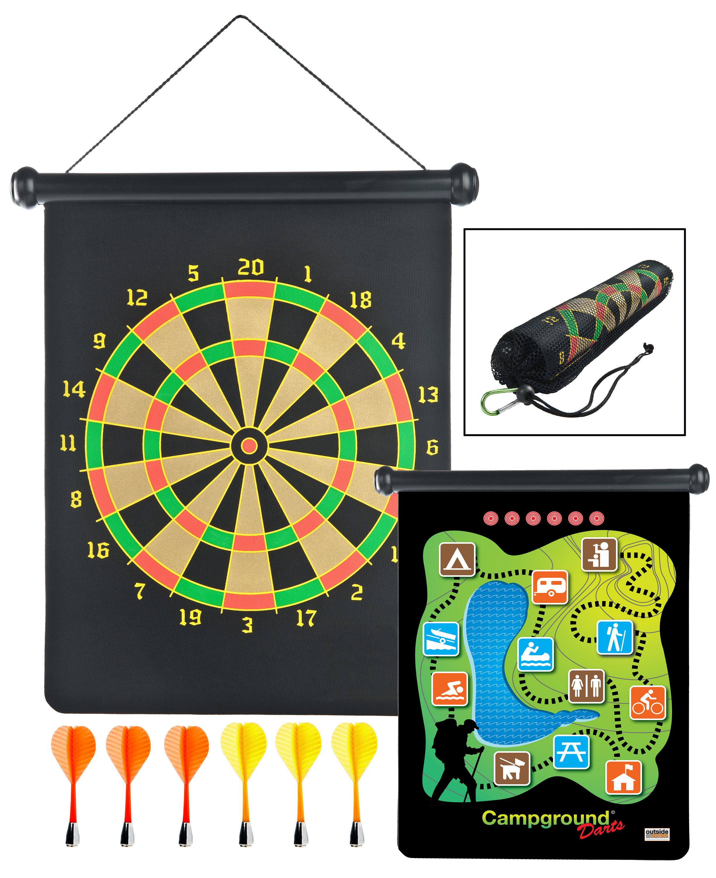 magnetic dart board