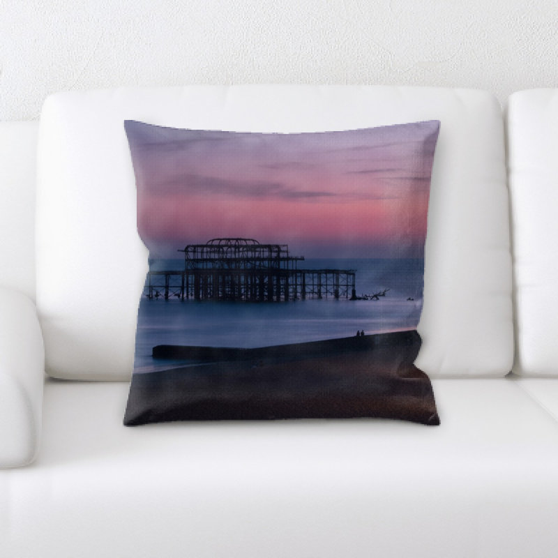 East Urban Home Sharp Colors Throw Pillow Wayfair