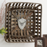 Woven Basket Wall Decor Wayfair