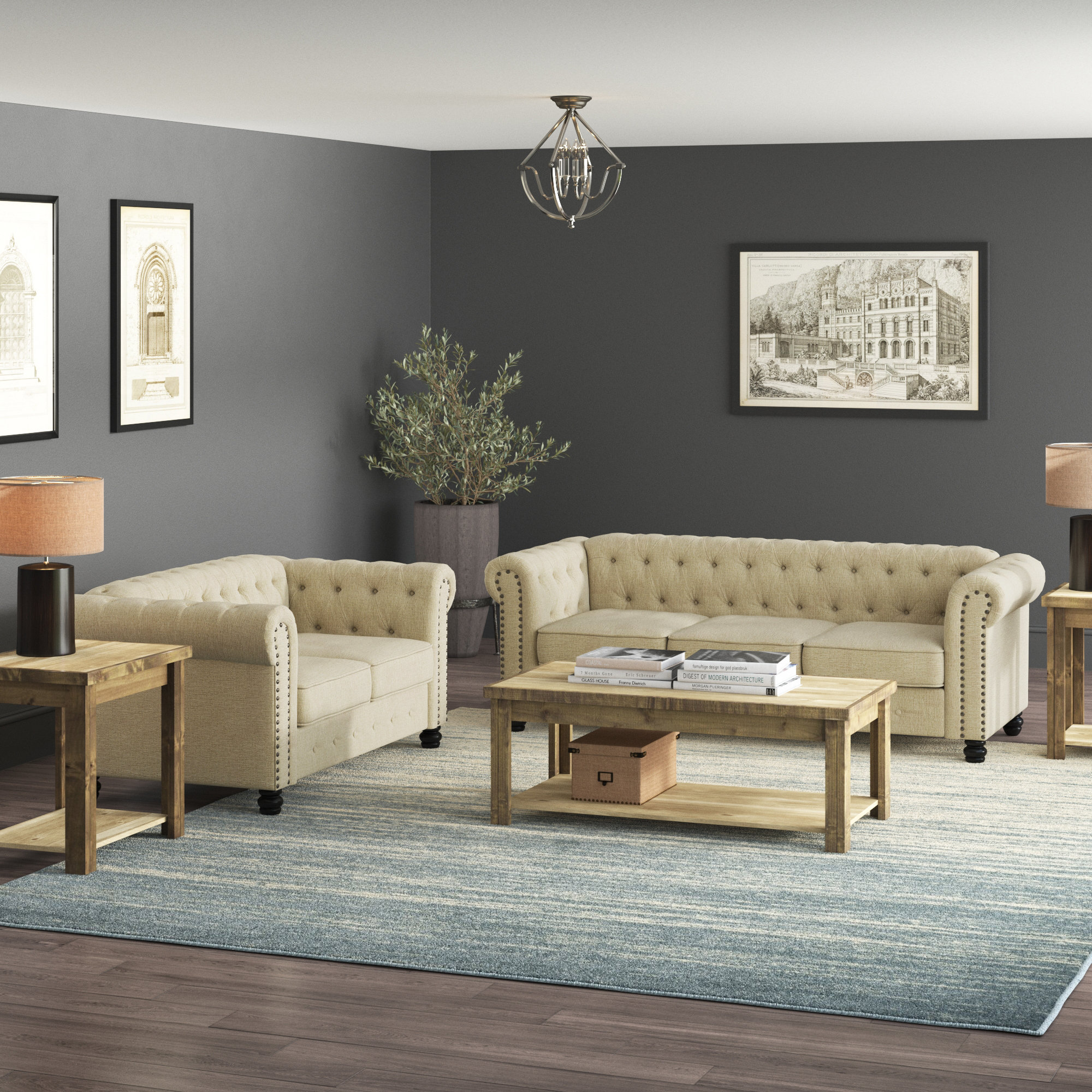Greyleigh??? Croyd 2 - Piece Living Room Set & Reviews | Wayfair