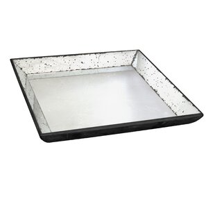 white mirror tray