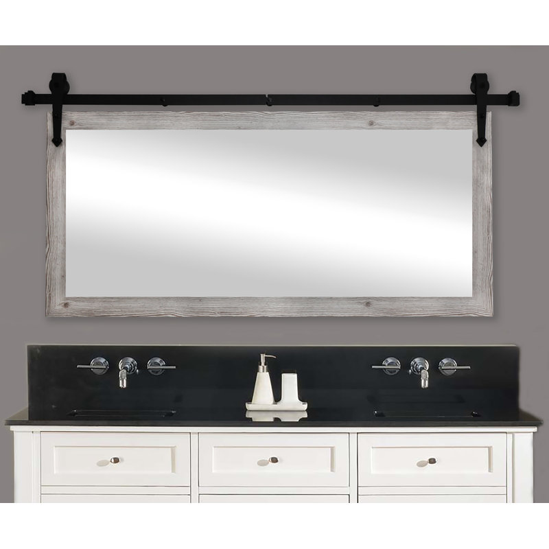 Farmhouse Vanity Mirror, Somerton Farmhouse Beveled Distressed Vanity Mirror ... : Birchlane.com has been visited by 100k+ users in the past month